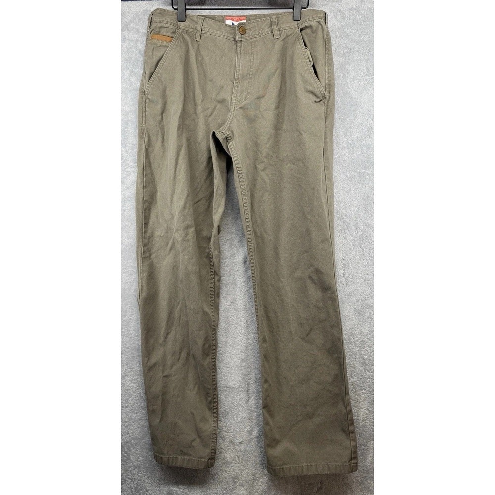 Southern Tide RT-7 Khaki Pants Classic Fit 5 Pocket Beige Men's Size 34x32